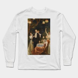 The Garden Of Armida by John Collier Long Sleeve T-Shirt